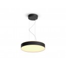 Philips Hue 41162/30/P6 LED mennyezeti függőlámpa Enrave + Hue Switch 1x33,5W | 4300lm | 2200-6500K - szabályozható, Bluetooth, White Ambiance, fekete