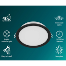 Philips 8721103131331 LED süllyeszthető lámpa MESON | 17W integrált LED forrás | 1200lm | 3000K | fekete