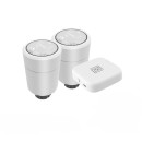 Immax NEO 07732B 2x termosztátfej készlet Smart + Neo Bridge Pro v2 2xAA - ZigBee 3.0, fehér