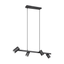 Trio 302400432 mennyezeti függő spotlámpa Marley 4x35W | GU10 - fekete