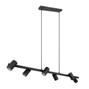 Trio 302400632 mennyezeti függő spotlámpa Marley 6x35W | GU10 - fekete