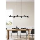 Trio 302400632 mennyezeti függő spotlámpa Marley 6x35W | GU10 - fekete