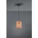 Trio 303000132 mennyezeti függőlámpa Runa 1x40W | E27 | IP20 - fekete és barna