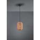 Trio 303000132 mennyezeti függőlámpa Runa 1x40W | E27 | IP20 - fekete és barna
