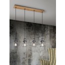 Trio 305300488 mennyezeti lámpa Madras 4x28W|E27
