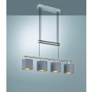 TRIO 305400441 Garda függőlámpa E14 4x28W