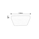 Rabalux 3072 LED mennyezeti lámpa Lucas 1x12W | 780lm | 4000K - fehér