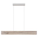 Rabalux 3091 LED mennyezeti függőlámpa Cinnamon 1x34W | 1770lm | 3000K - fehér, fa