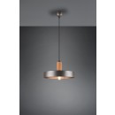 Trio 309500167 mennyezeti függőlámpa Gaya 1x28W | E27 - antik nikkel