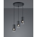 Trio 310630332 mennyezeti függőlámpa Robin 3x28W|E27