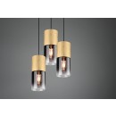 Trio 310630354 mennyezeti függőlámpa Robin 3x28W | E27 | IP20 - állítható magasság, sárgaréz
