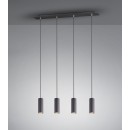 TRIO 312400432 Marley függőlámpa GU10 4x35W
