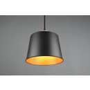 Trio 312700132 mennyezeti függőlámpa Harris 1x60W | E27 - állítható magasság, fekete