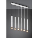 Trio 313400631 mennyezeti függőlámpa Clermont 6x10W | E27 - állítható magasság, fehér