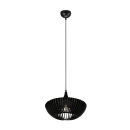 Trio 310300132 mennyezeti függőlámpa Colino 1x40W | E27 - állítható magasság, fekete