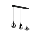 Trio 317000332 függőlámpa Lumina 3x40W | E14 - állítható magasság, fekete