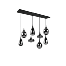 Trio 317000832 függőlámpa Lumina 8x40W | E14 - állítható magasság, fekete