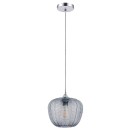 Rabalux 3177 mennyezeti függőlámpa Monet 1x40W | E27 - füstüveg, króm