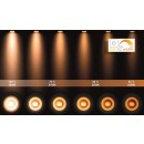 Lucide 31931/12/31 mennyezeti spotlámpa Tala 1x12W | LED GU10 | 820lm | 2200K/3000K - az izzó a csomag tartalma, fehér, állítható, szabályozható, CCT
