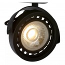 Lucide 31931/24/30 mennyezeti spotlámpa Tala 1x12W | LED GU10 | 2x820lm | 2200K/3000K - az izzó a csomag tartalma, fekete, állítható, szabályozható, CCT