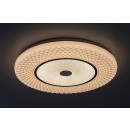 Rabalux 3254 LED mennyezeti lámpa Tornado 1x26W | 1660lm | 4000K - csillaghatás, króm