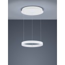 Trio 325710231 LED mennyezeti függőlámpa Logan 1x45W | 4000lm | 4000K | IP20 - 3 fázisú fényerő-szabályozás, állítható magasságú, fehér