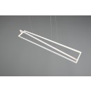 Trio 326810131 LED mennyezeti függőlámpa Edge 1x35W | 4100lm | 2300+3000+4000K - 3 fázisú fényerő-szabályozás, DIP switch, állítható magasság, fehér