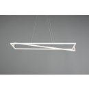 Trio 326810131 LED mennyezeti függőlámpa Edge 1x35W | 4100lm | 2300+3000+4000K - 3 fázisú fényerő-szabályozás, DIP switch, állítható magasság, fehér