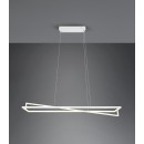 Trio 326810131 LED mennyezeti függőlámpa Edge 1x35W | 4100lm | 2300+3000+4000K - 3 fázisú fényerő-szabályozás, DIP switch, állítható magasság, fehér