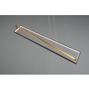 Trio 326810132 LED mennyezeti függőlámpa Edge 1x35W | 4100lm | 2300+3000+4000K - 3 fázisú fényerő-szabályozás, DIP switch, állítható magasság, fekete