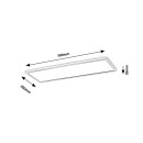 Rabalux 3278 LED mennyezeti lámpa Pavel 1x22W | 2200lm | 4000K - fehér