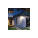 Philips 8721103105455 LED napelemes kültéri fali lámpa Zyren  | 25W integrált LED forrás | 4000lm | 5000K | fekete
