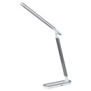 Rabalux 3349 LED asztali lámpa Misha 1x7W | 360-400lm | 4000K - szabályozható, fehér, ezüst