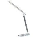 Rabalux 3349 LED asztali lámpa Misha 1x7W | 360-400lm | 4000K - szabályozható, fehér, ezüst