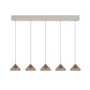 Trio 336210565 LED mennyezeti függőlámpa LAGUNA | 5W integrált LED forrás | 500lm | 2300+3000+4000K