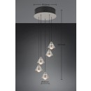 Trio 337030507 LED mennyezeti függőlámpa ROMEO | 7W integrált LED forrás | 700lm | 2300+3000+4000K | lehúzható