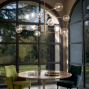 Ideal lux 339702 mennyezeti függőlámpa EQUINOXE  G4 | a kábelen | bronz