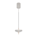 Trio T340210176 LED mennyezeti függőlámpa KEATON  | 10W integrált LED forrás | 1x1200lm | 2300+3000+4000K | a kábelen | Trio - SwitchDimmer | szürke
