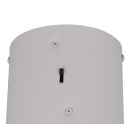 Trio T340219176 LED mennyezeti függőlámpa KEATON  | 34W integrált LED forrás | 1x4000lm | 2300+3000+4000K | a kábelen | Trio - SwitchDimmer | szürke