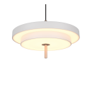 Trio T340219176 LED mennyezeti függőlámpa KEATON  | 34W integrált LED forrás | 1x4000lm | 2300+3000+4000K | a kábelen | Trio - SwitchDimmer | szürke
