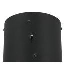 Trio T340219180 LED állólámpa KEATON  | 34W integrált LED forrás | 1x4000lm | 2300+3000+4000K | a kábelen | Trio - SwitchDimmer | fekete | aranyszínű