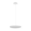 Trio 340910131 LED  mennyezeti függőlámpa Tray 1x29W | 3750lm | 4000K - állítható magasság, szabályozható, fehér