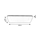 Rabalux 3410 LED mennyezeti lámpa Oscar 1x36W | 2520lm | 4000K - fehér