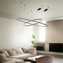 Ideal lux 370408 LED mennyezeti függőlámpa ORACLE  | 29W integrált LED forrás | 1590lm | 3000K | lehúzható | a kábelen | bronz