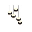 Trio SELECT  344430507  LED mennyezeti függőlámpa ORBIT  | 5x8W integrált LED forrás | 5x960lm | 2300+3000+4000K