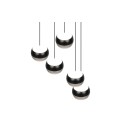 Trio SELECT  344430507  LED mennyezeti függőlámpa ORBIT  | 5x8W integrált LED forrás | 5x960lm | 2300+3000+4000K