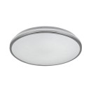Rabalux 3478 LED mennyezeti lámpa Linden 1x50W | 4500lm | 3000-6500K - szabályozható, távirányító, időzítő, éjszakai üzemmód, csillaghatás, króm, fehér