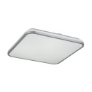 Rabalux 3479 LED mennyezeti lámpa Linden 1x72W | 5800lm | 3000-6500K - szabályozható, távirányító, időzítő, éjszakai üzemmód, csillaghatás, króm, fehér