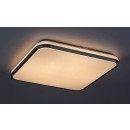 Rabalux 3479 LED mennyezeti lámpa Linden 1x72W | 5800lm | 3000-6500K - szabályozható, távirányító, időzítő, éjszakai üzemmód, csillaghatás, króm, fehér