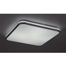 Rabalux 3479 LED mennyezeti lámpa Linden 1x72W | 5800lm | 3000-6500K - szabályozható, távirányító, időzítő, éjszakai üzemmód, csillaghatás, króm, fehér
